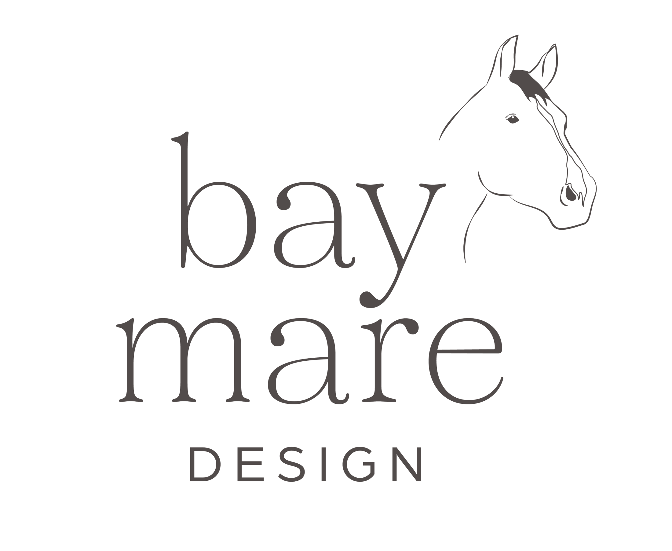 Bay Mare Design Logo