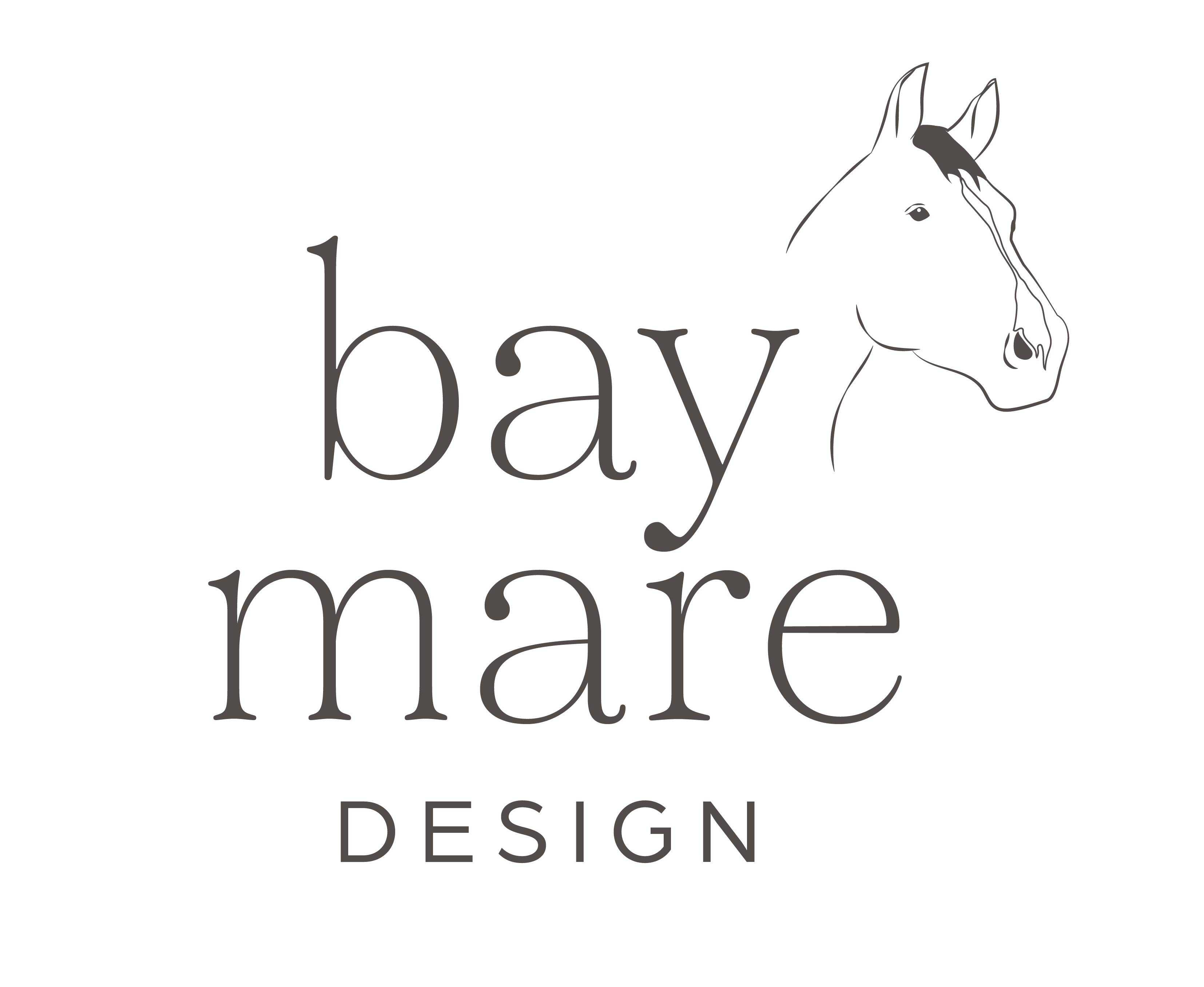 Bay Mare Design Logo