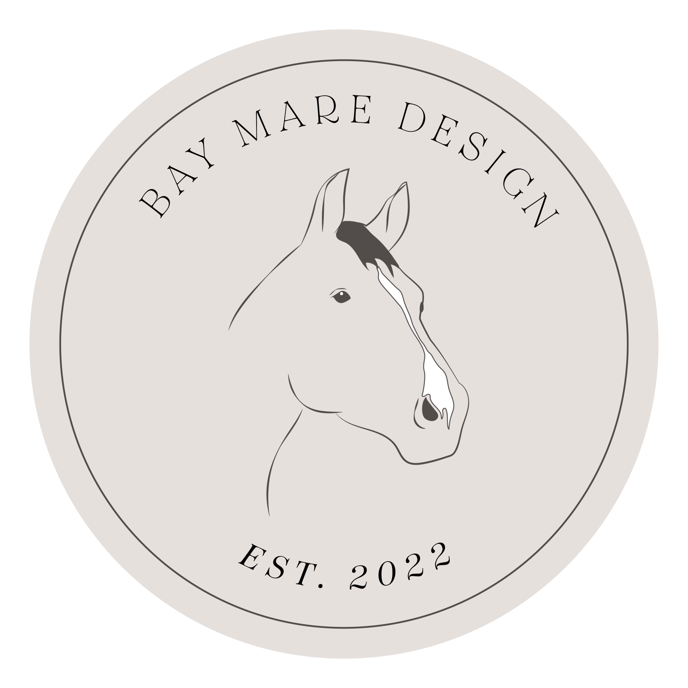 Bay Mare Design Alternate Logo