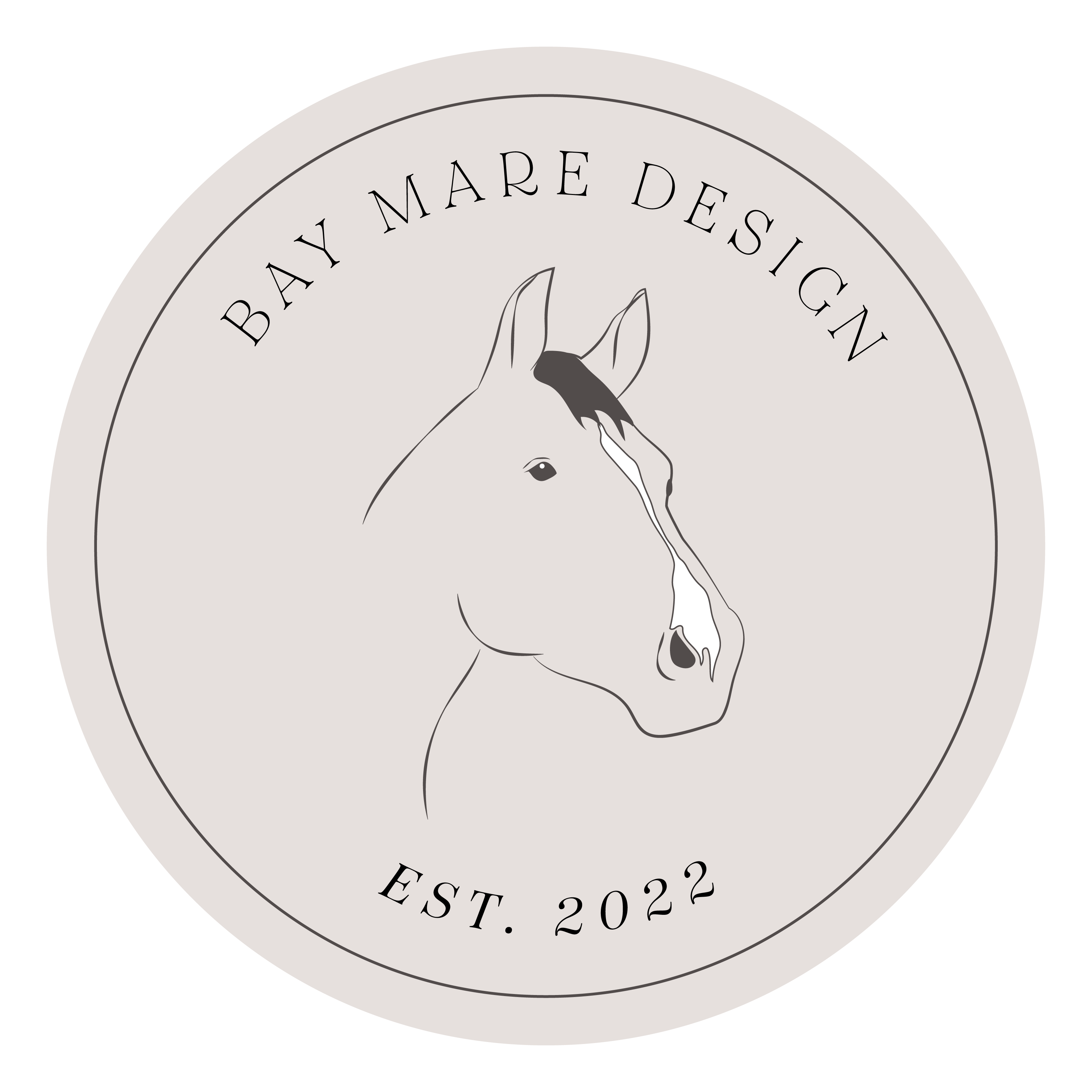 Bay Mare Design Alternate Logo